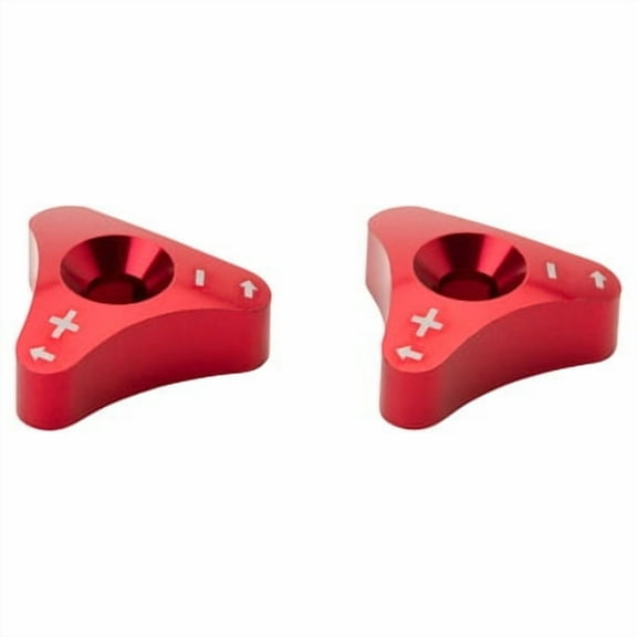 Tusk Billet WP Fork Adjuster Knobs Red For GASGAS ES 700 2022