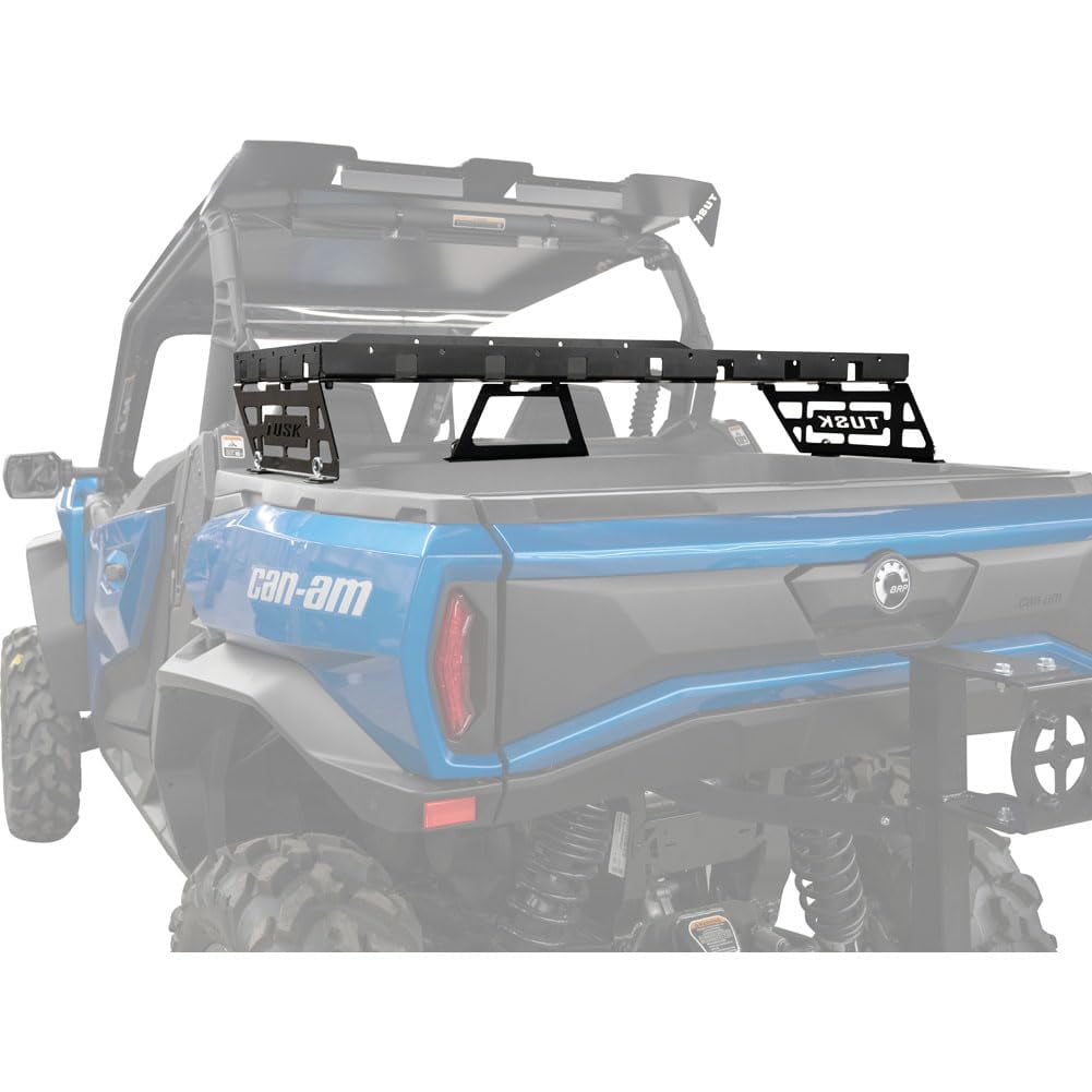 Tusk Off-Road Tusk Cargo Rack Black Powder Coated for Can-Am Commander ...