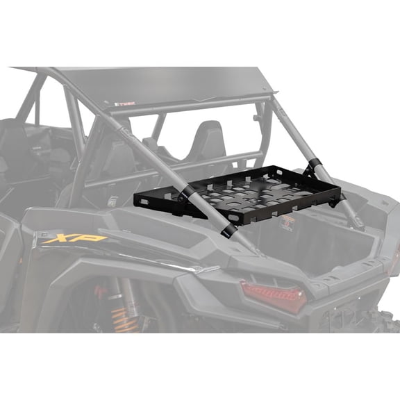 Tusk Cargo Rack Black Powder Coated for Polaris RZR XP 4 1000 Ultimate 2024