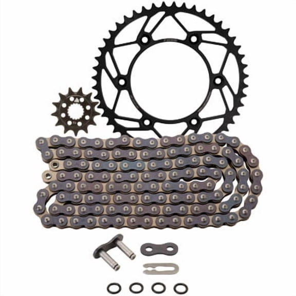 Tusk Chain and Sprocket Kit - AeroSteel Rear/O-Ring Chain For Honda CRF250R 2018-2021