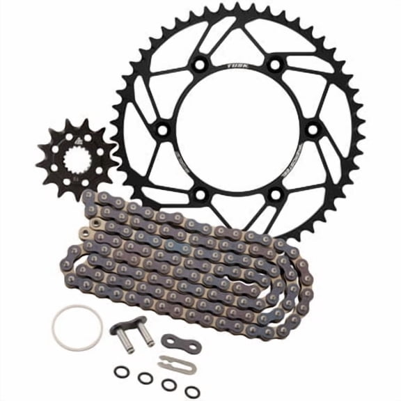 Tusk Chain and Sprocket Kit - AeroSteel Rear/O-Ring Chain For Honda CRF250R 2022-2026