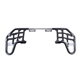 Tusk Comp Series Nerf Bars Black with Black Webbing Compatible with Polaris Predator 500 2003-2007