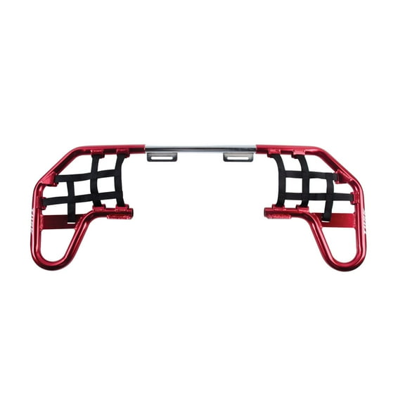 Tusk Comp Series Nerf Bars Red With Black Webbing for Yamaha Yfz 450 2004-2009,2012-2013