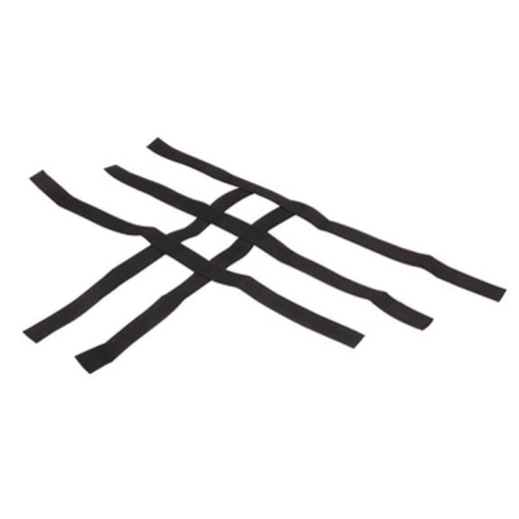 Tusk Comp Series Nerf Bars Replacement Webbing Black Compatible with Yamaha Raptor 700 2006-2025