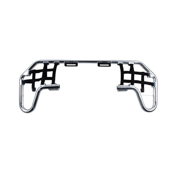 Tusk 19-2202 Comp Series Nerf Bars - Silver With Black Webbing
