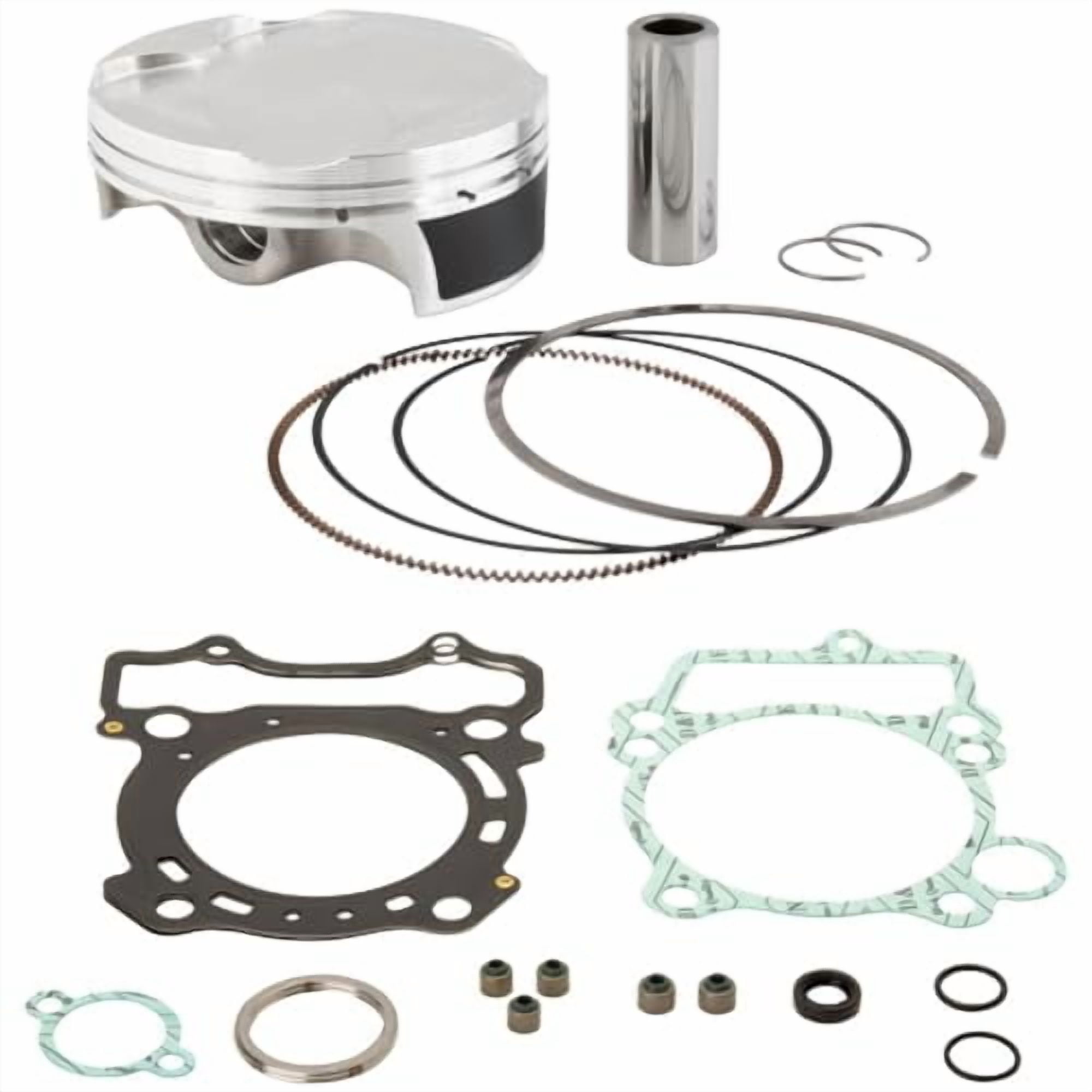 Tusk Complete Top End Rebuild Kit Standard (77 mm) Wiseco Piston for 2001-2004 Yamaha YZ250F / WR250F