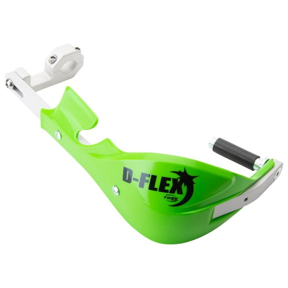 Tusk 1096470017 D-Flex Handguards - Green - 1 1/8" Bar Mounts