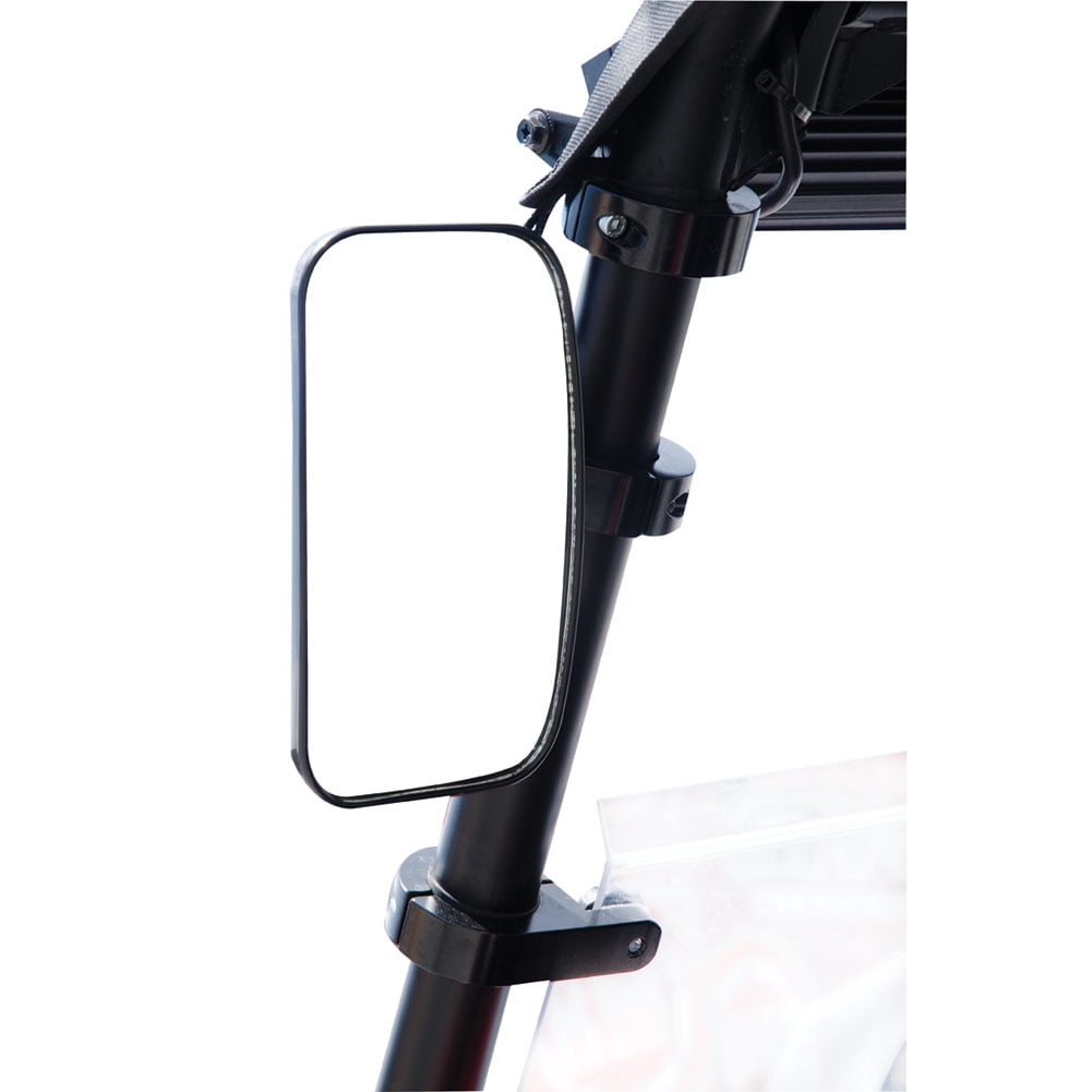 Tusk Deluxe Rectangle UTV Mirror Kit For Polaris RZR S 800 EPS 2013-2014