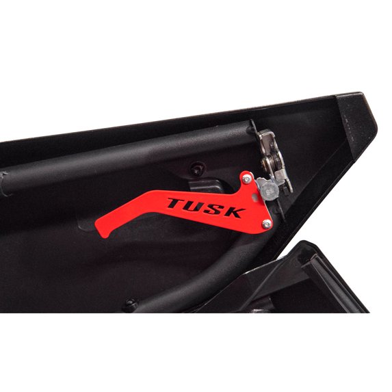 Tusk Door Latch Handles Red