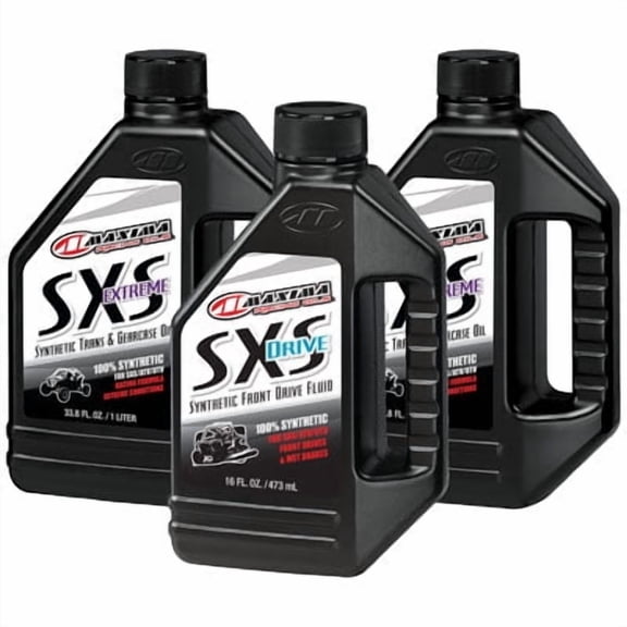 Tusk Drivetrain Oil Change Kit Compatible with Maxima Extreme Synthetic Oil For Polaris RZR 900 XC 2015-2017