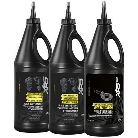 Tusk Drivetrain Oil Change Kit with Can-Am Oil For Can-Am Maverick X3 Max DS Turbo 64 Inch 2021-2025