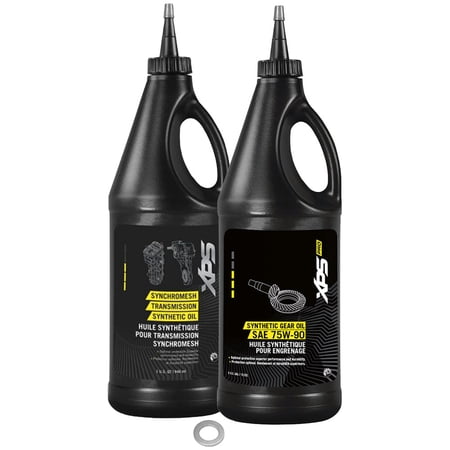Tusk 2044120018 Drivetrain Oil Change Kit with Can-Am Oil