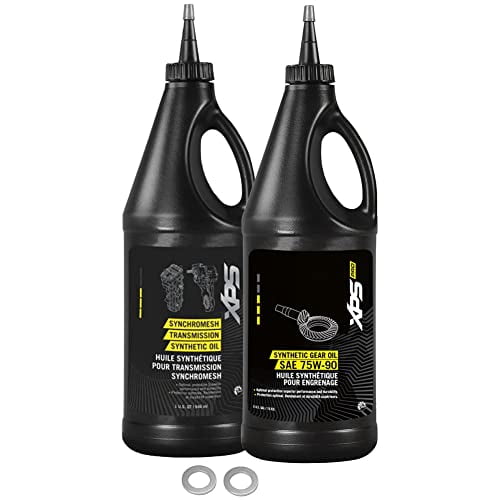 Tusk Drivetrain Oil Change Kit with CanAm Oil