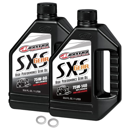 Tusk Drivetrain Oil Change Kit with Maxima Oil For CAN-AM Maverick 1000 XC 2016-2018