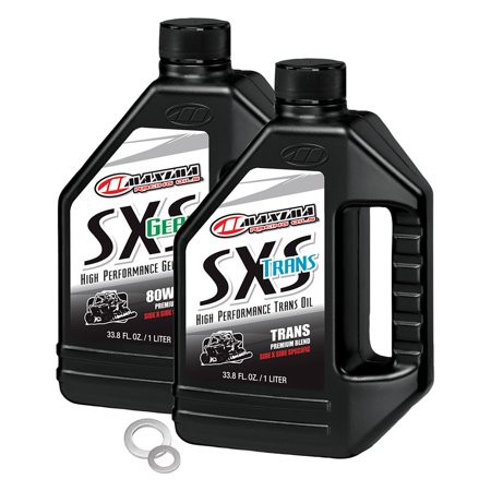 Tusk Drivetrain Oil Change Kit with Maxima Oil