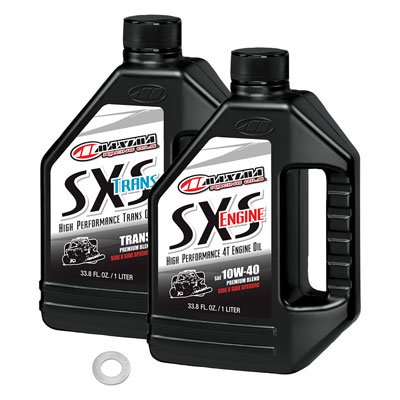 Tusk Drivetrain Oil Change Kit with Maxima Oil