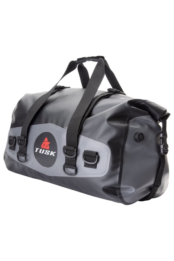 Dry Duffel Bag Medium (33 Liters) Top Load Black/Grey