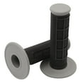 thumbnail image 1 of Tusk Dual Compound MX Grips Black/Grey, 1 of 3