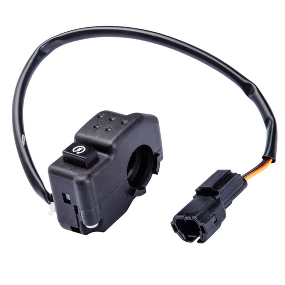 TUSK Tusk Engine Starter Switch for Honda CRF450X 2005-2007, Mechanical, Plug, Manual, Black