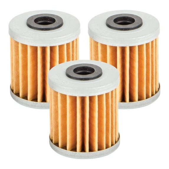 Tusk First Line Oil Filter 3 Pack for Kawasaki KX250F 2004-2018