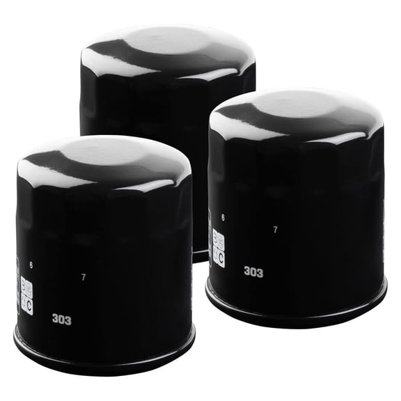 Tusk First Line Oil Filter 3 Pack for Kawasaki Ninja ZX-7 (ZX750H/J/L) 1989,1991-1995