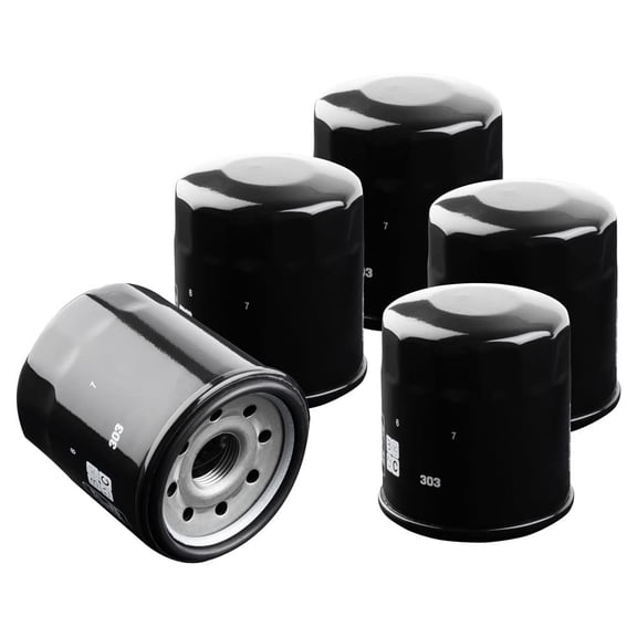 Tusk First Line Oil Filter 5 Pack for Kawasaki Vulcan Vaquero VN1700 2011-2013