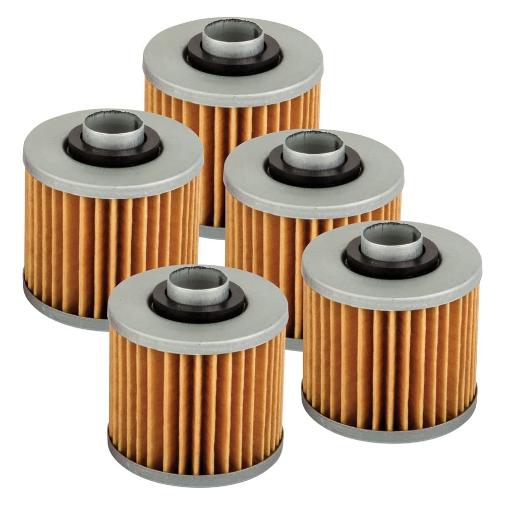 2 Pack Yerbay Motorcycle Oil Filter For Yamaha YFM700R Raptor 700 (2006-2009, 2011-2018) - High Efficiency Replacement - View #9