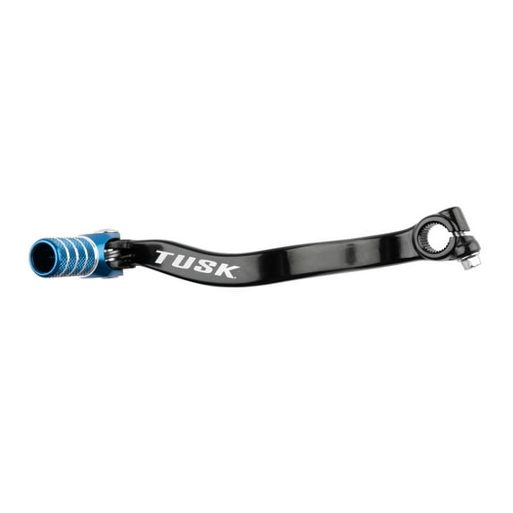 Tusk Folding Shift Lever Black/Blue Tip - Fits: Suzuki RM80 1989-2001