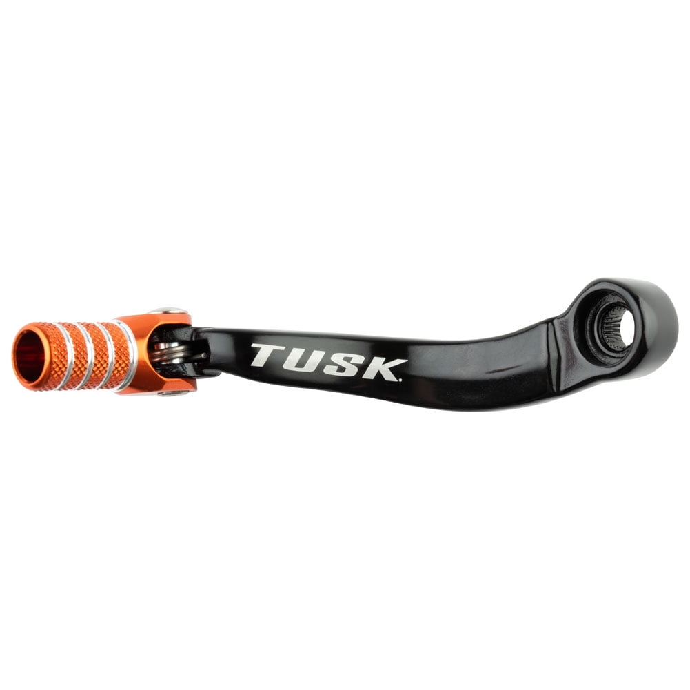 Tusk Folding Shift Lever Black/Orange Tip For KTM 125 XC 20212022
