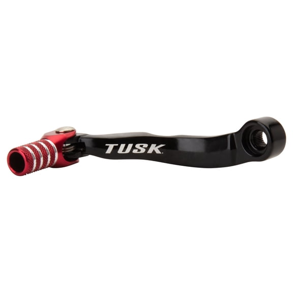 TUSK Folding Shift Lever Black/Red Tip for KTM 150 SX 2017-2022