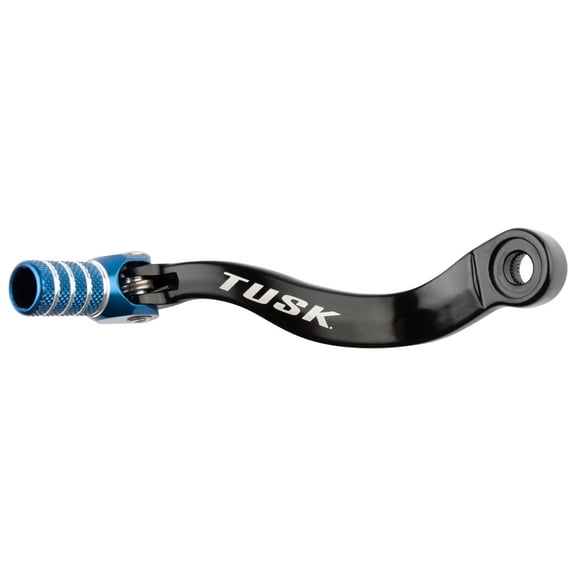 TUSK Folding Shift Lever Stock Black/Blue Tip for Husqvarna FC 450 2016-2023