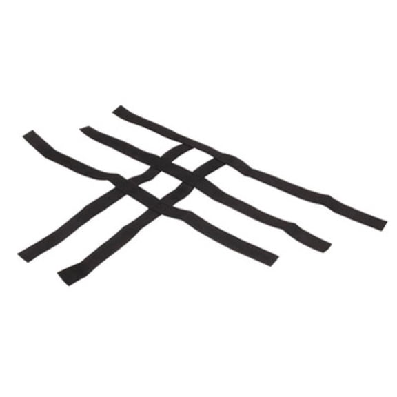 Tusk 127-744-000J8511-411e5b Foot Peg Nerf Bars With Heel Guards Replacement Webbing Black For KAWASAKI KFX 450R 2008-2014
