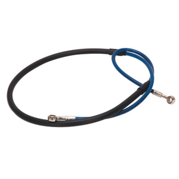Tusk Front Motorcycle Steel Braided Brake Line CR Style Blue For Beta 350 RR Race Edition 2019-2022