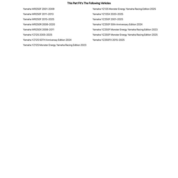Tusk Front Sprocket 13 Tooth for Yamaha WR250R 2008-2020