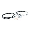 thumbnail image 1 of Tusk Front Utv Steel Braided Brake Line Standard Length Black for Polaris Rzr Xp 1000 Dynamix Edition 2019, 1 of 4