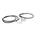 thumbnail image 1 of Tusk Front Utv Steel Braided Brake Line Standard Length Black for Polaris Rzr Xp Turbo Limited Edition 2019, 1 of 4