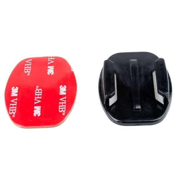 Tusk Go Pro Replacement Helmet Mount Curved 2 Pack