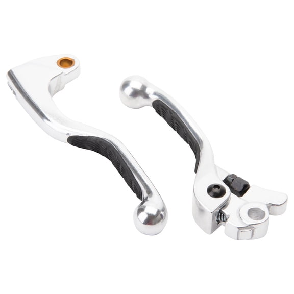 Tusk Grip Lever Set Black Compatible with Kawasaki KX65 2000-2025/KX85 2001-2025