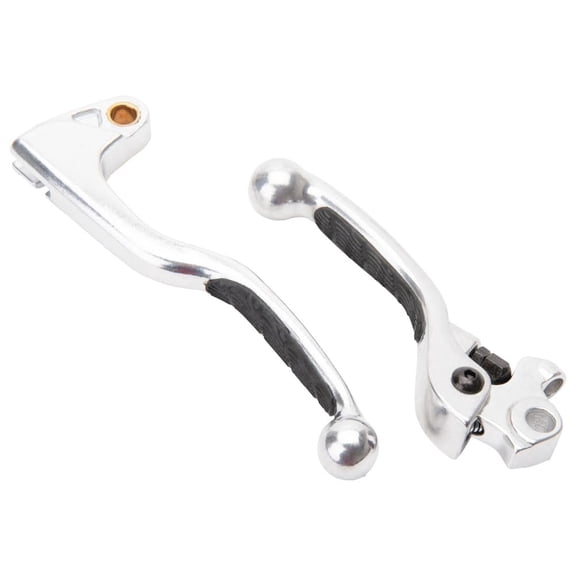 TUSK Grip Lever Set Black for Yamaha YZ125 2008-2022