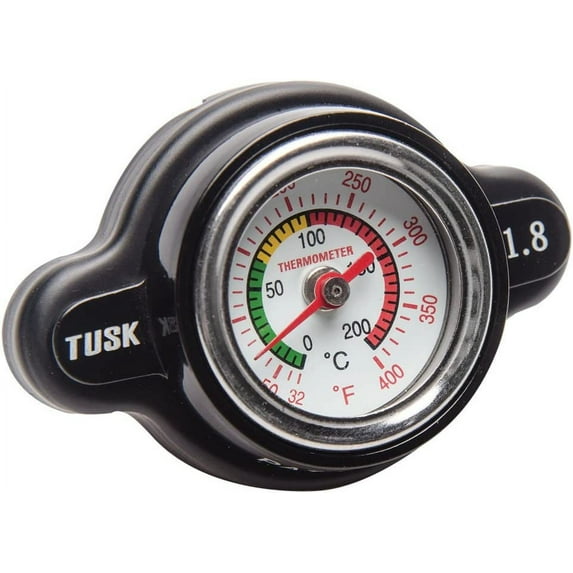 Tusk High Pressure Radiator Cap with Temperature Gauge 2.0 Bar