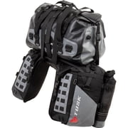 Tusk 2016200009 Highland X2 Rackless Luggage System w/Medium Dry Duffel/Large Bottle Holders KTM/Husky 690-701 Heat Shield Black/Grey