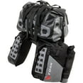 thumbnail image 1 of Tusk Highland X2 Rackless Luggage System w/Medium Dry Duffel/Large Bottle Holders Standard Heat Shield Black/Grey For Kawasaki KLR250 1985-2005, 1 of 8