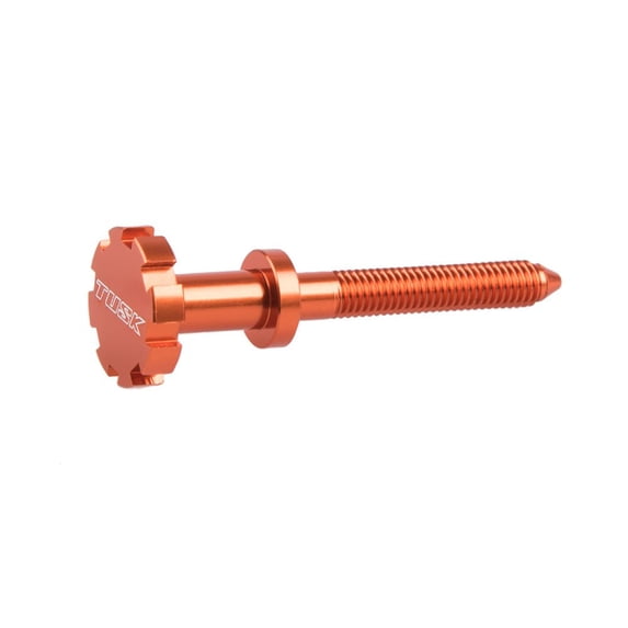 TUSK Idle Adjustment Screw Orange for Kawasaki KX112 2022-2024