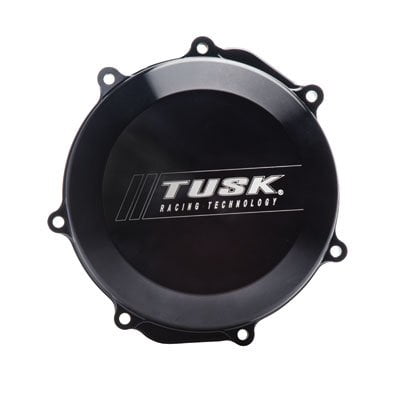 Tusk Impact Billet Clutch Cover Black For YAMAHA YZ450FX 2016-2022