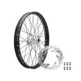 thumbnail image 1 of Tusk Impact Complete Front Wheel Package 21 x 1.60 Black Rim/Black Spoke/White Hub for KTM 200 XC 2006-2009, 1 of 8