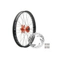 thumbnail image 1 of Tusk Impact Complete Front Wheel Package 21 X 1.60 Black Rim/Silver Spoke/Orange Hub, 1 of 8