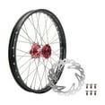 thumbnail image 1 of Tusk Impact Complete Front Wheel Package 21 X 1.60 Black Rim/Silver Spoke/Red Hub for Yamaha Wr250F 2002-2009,2011-2013,2015-2016, 1 of 8