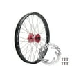 thumbnail image 1 of Tusk Impact Complete Front Wheel Package 21 X 1.60 Black Rim/Silver Spoke/Red Hub for Yamaha Yz250X 2017-2022, 1 of 7