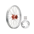 thumbnail image 1 of Tusk Impact Complete Front Wheel Package 21 X 1.60 Silver Rim/Silver Spoke/Orange Hub for Husqvarna Tc 300 (Fuel Injected) 2025, 1 of 2