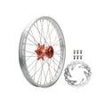 thumbnail image 1 of Tusk Impact Complete Front Wheel Package 21 X 1.60 Silver Rim/Silver Spoke/Orange Hub for Ktm 150 Xc-W (Fuel Injected) 2020-2025, 1 of 2